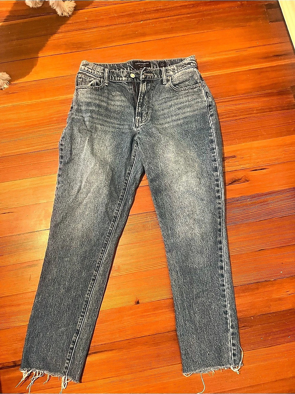 Lucky Brand 427 Straight Leg Jeans in Blue Waist 27